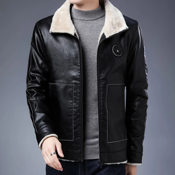 Elegant men's CHERON winter jacket - the perfect choice for cold, stylish days!
