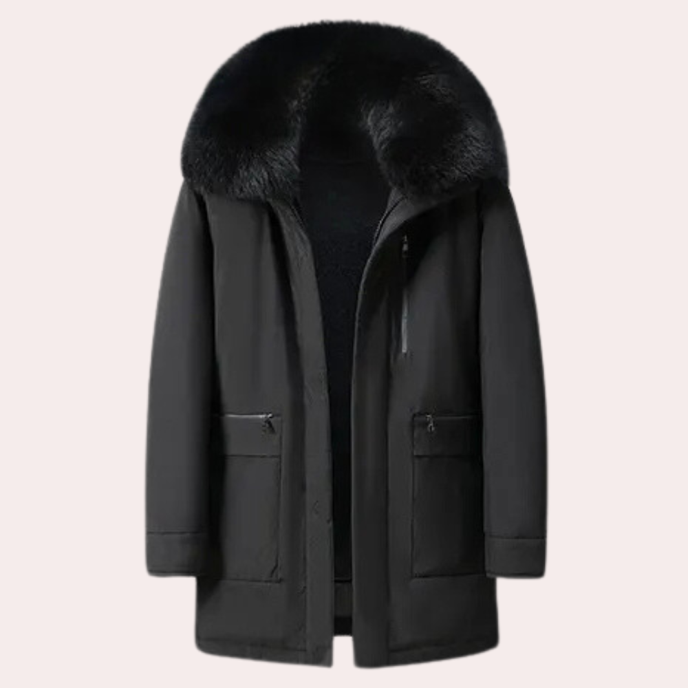 Luxury men's coat BARDAN - exceptional comfort and elegance