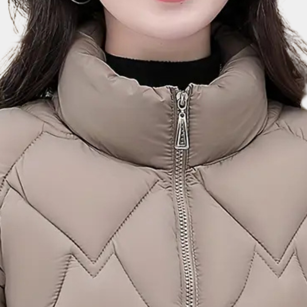 Elegant and stylish women's winter coat - DEANDRA