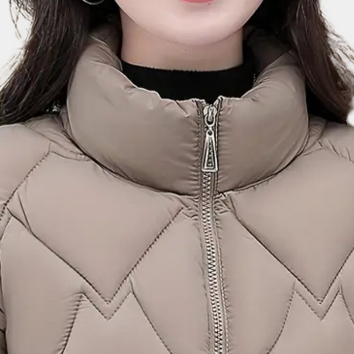 Elegant and stylish women's winter coat - DEANDRA