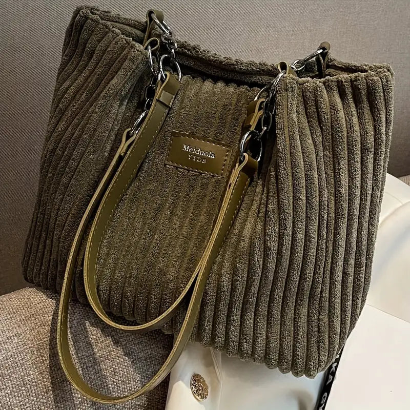 Clémence™ bag in corduroy: stylish everyday elegance with maximum comfort