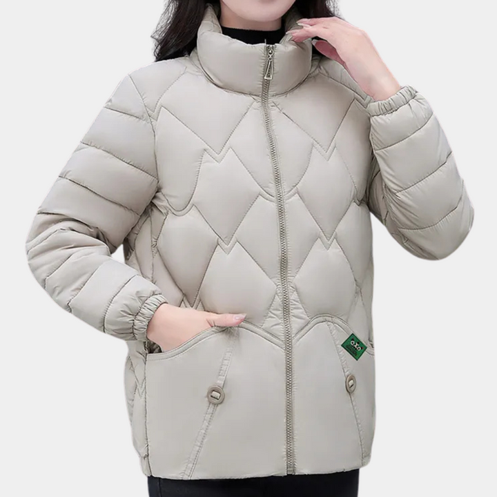 Elegant and stylish women's winter coat - DEANDRA