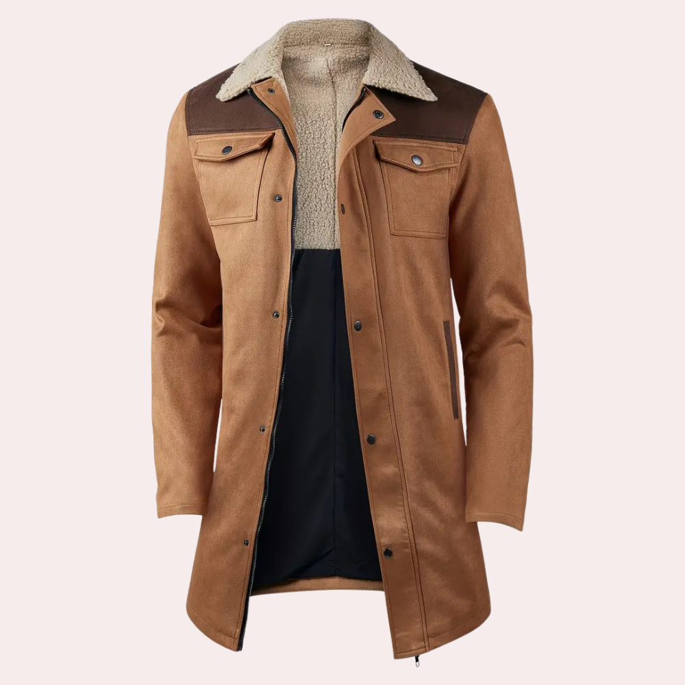 Elegant men's EDMUND coat - A classic that always impresses
