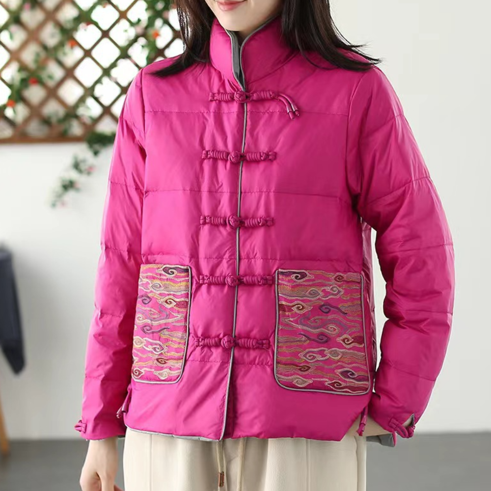 Elegant and luxurious winter coat for women - SEVDA
