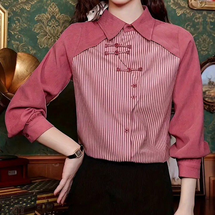 Stylish and classic women's shirt - SOFINA