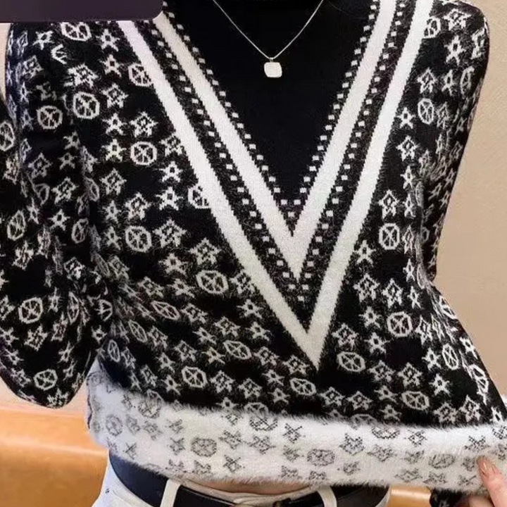ELANY women's winter jumper - The perfect choice for elegant and stylish outfits!
