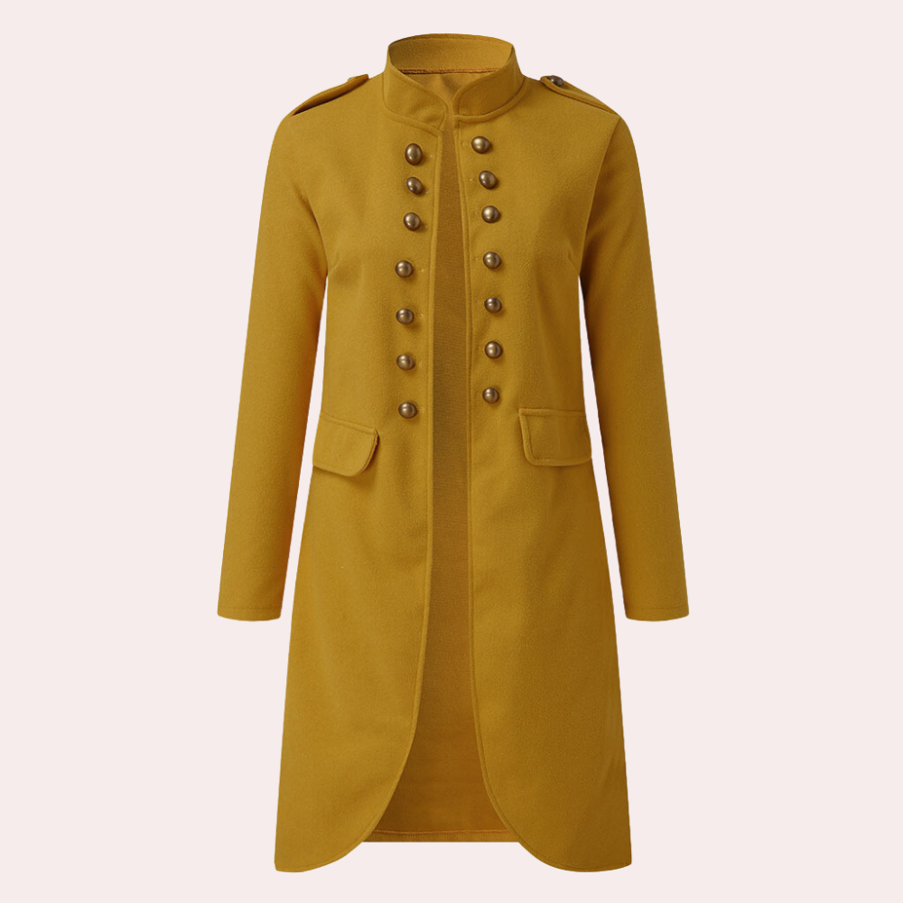 A stylish and elegant mid-length LIANA jacket that will accentuate your feminine charm!