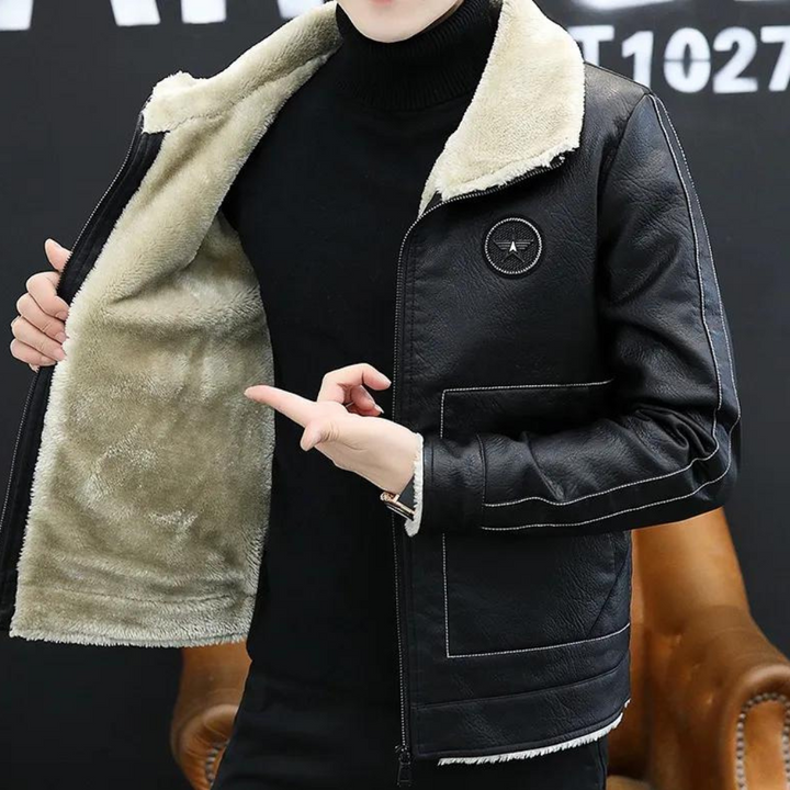 Elegant men's CHERON winter jacket - the perfect choice for cold, stylish days!