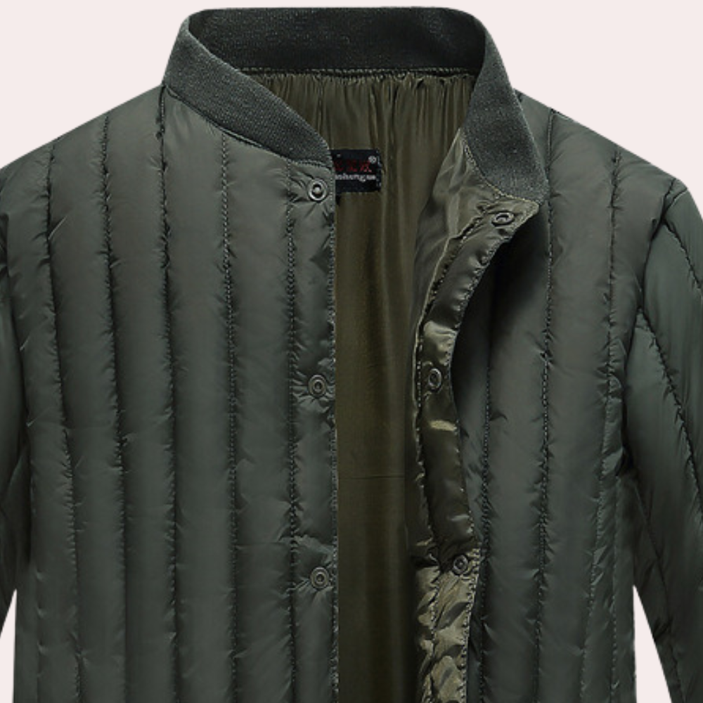 An elegant and stylish winter coat for the modern man - ATLAS