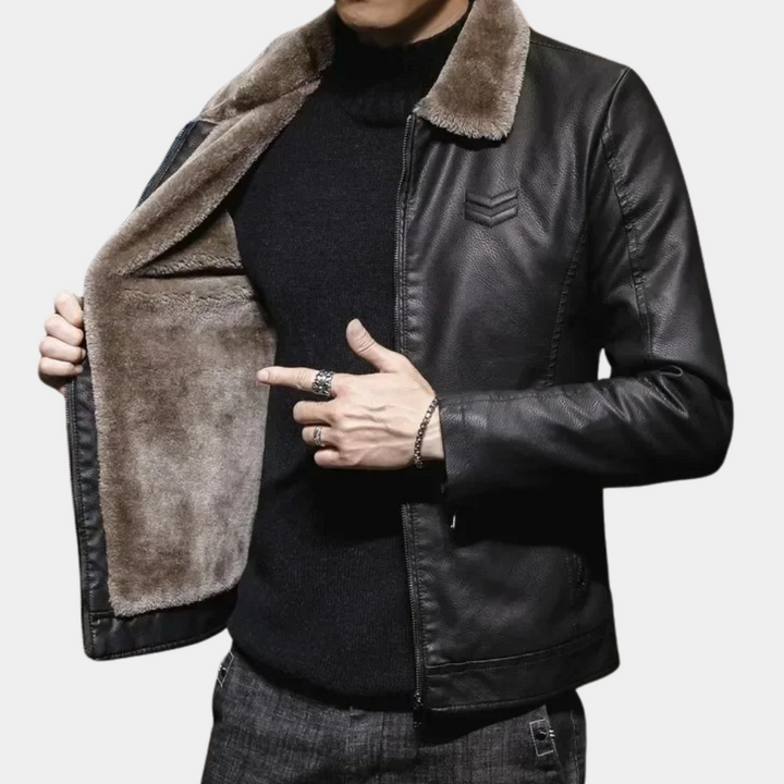 Stylish plush Bryan jacket for the elegant man