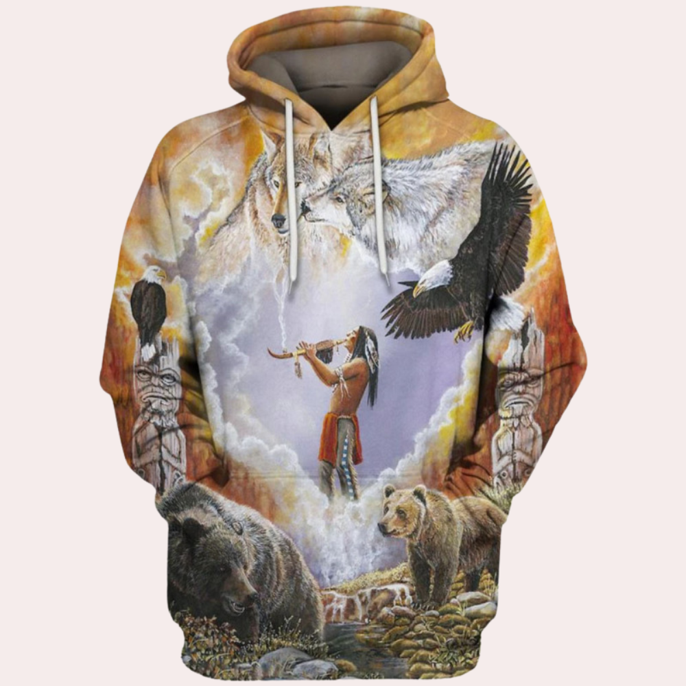 Stylish and comfortable men's hoodie ALVARO
