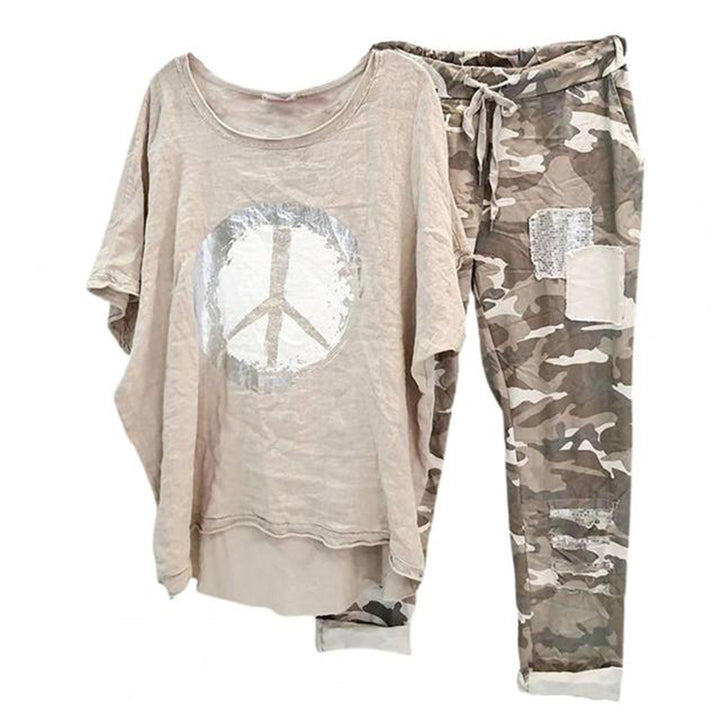 Elegant summer two-piece set from ANNOESKA - perfect for warm days!