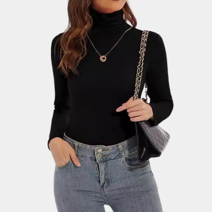 IVYANNA - Elegant women's jumper with a v-neck, perfect for any occasion!