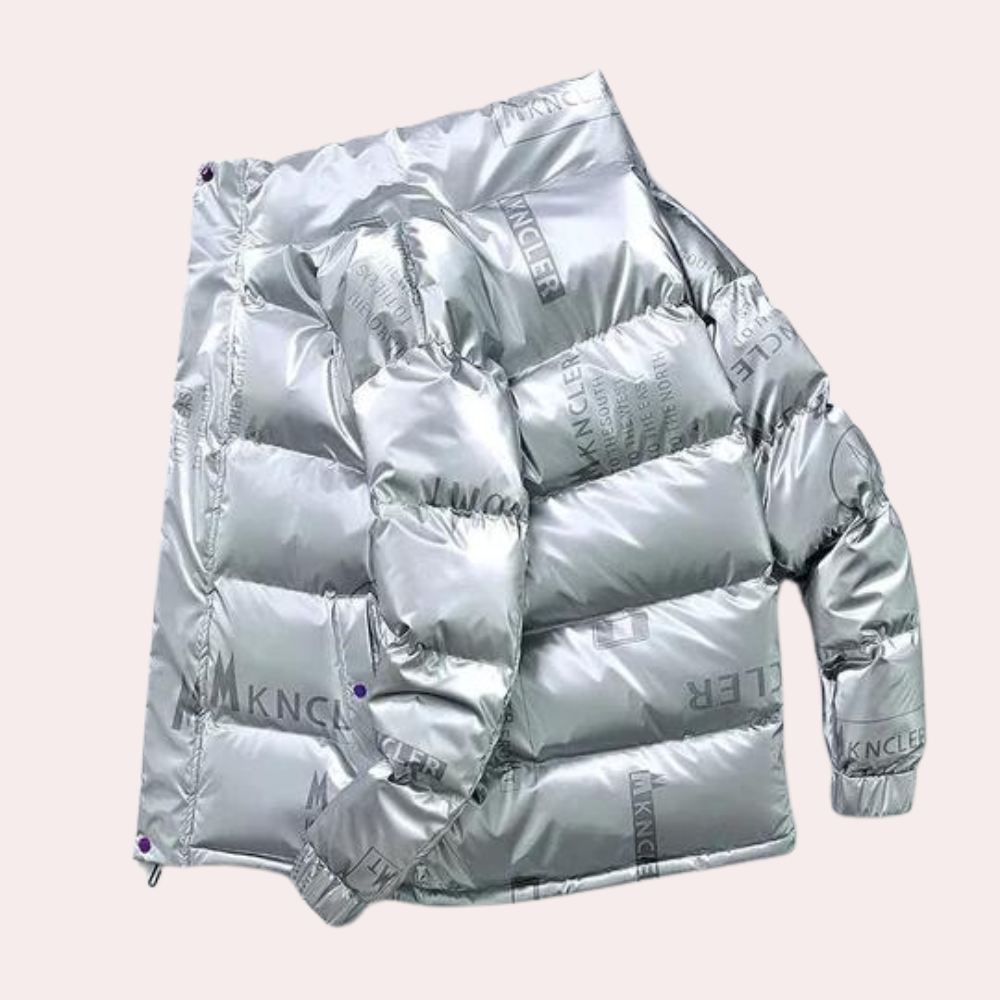 Alfred - Stylish men's winter coat with adjustable hood for a smart look