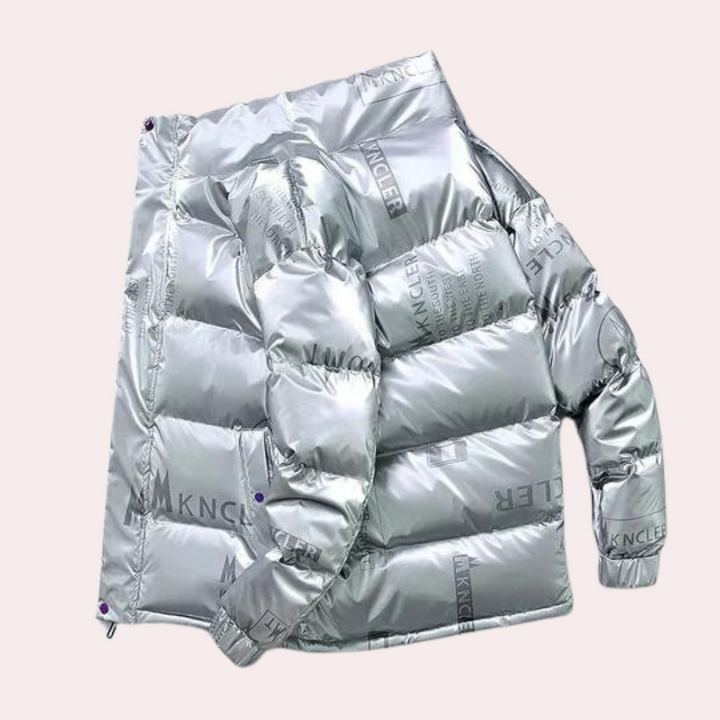 Alfred - Stylish men's winter coat with adjustable hood for a smart look