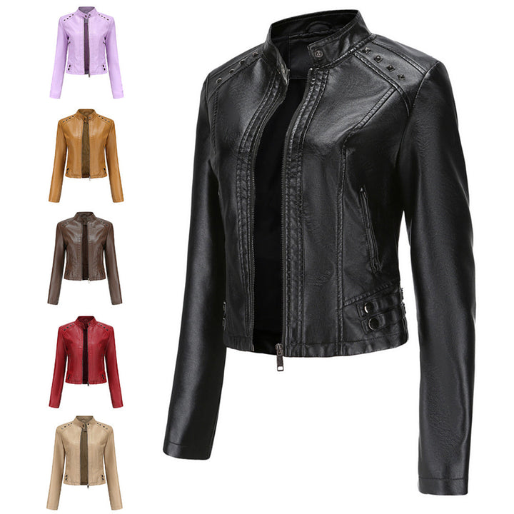 NAJLA leather jacket - Classic elegance for a sophisticated look