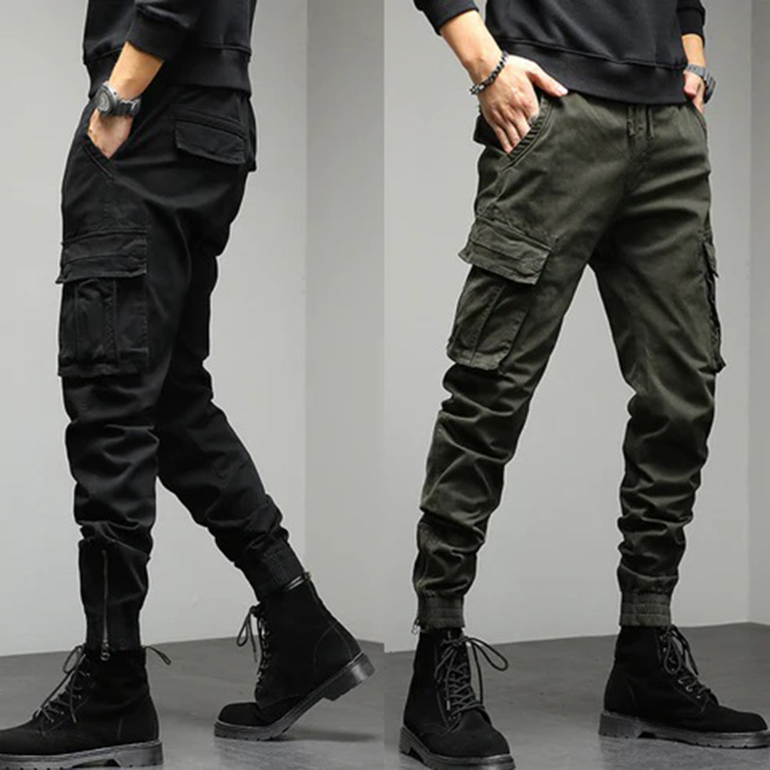 Discover the men's HARRY cargo trousers with 6 practical pockets - the perfect combination of style and functionality!