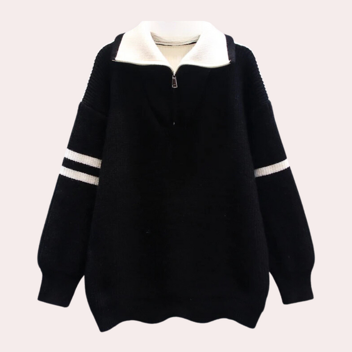 AURORE - Classic elegant women's jumper, a must-have in every wardrobe
