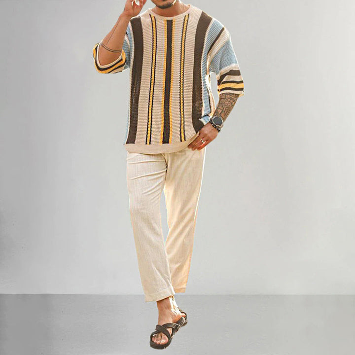 Modern fashion elegance: MAVERICK knitted shirt