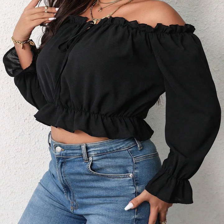 RAEGAN - Elegant women's T-shirt with a contemporary style that impresses