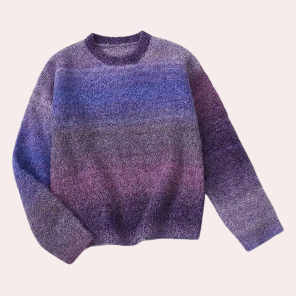 Stylish women's jumper in soft knit CYNTHIA