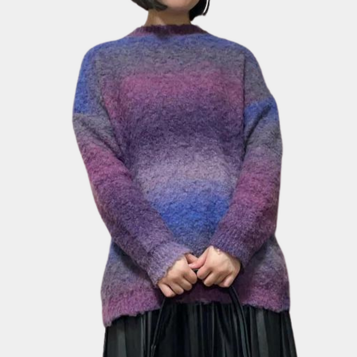 Stylish women's jumper in soft knit CYNTHIA