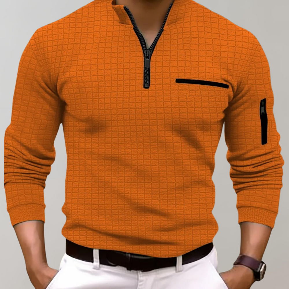 Stylish men's polo shirt with fashionable collar - perfect for any occasion!