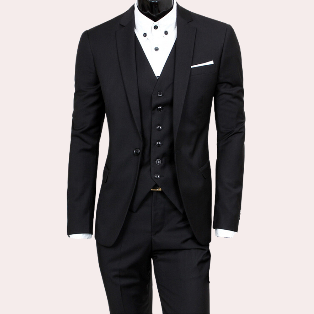 Beaumont - Elegant 3-piece men's set for sophisticated style