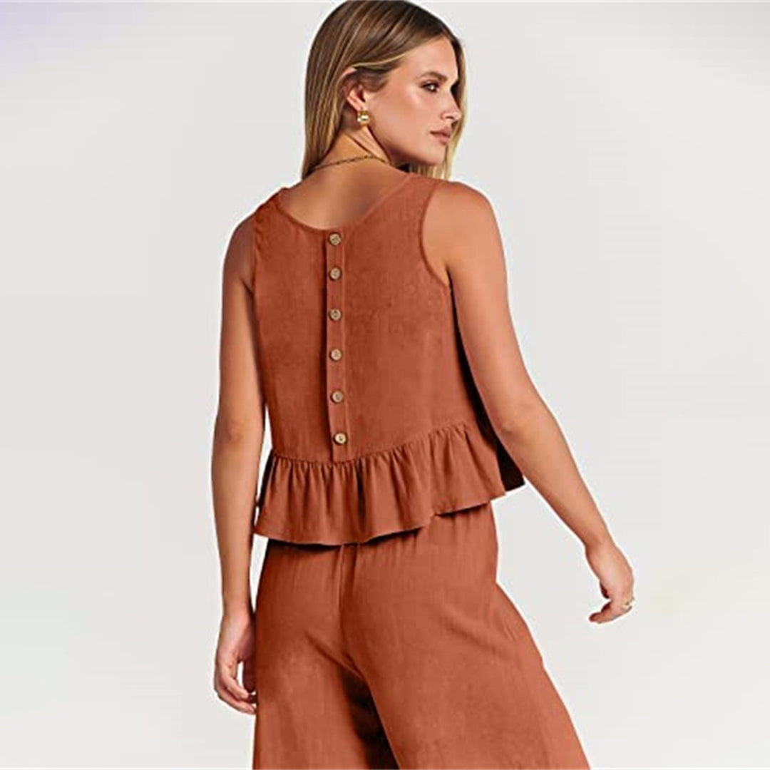ALINA - Elegant two-piece summer set for sophisticated style
