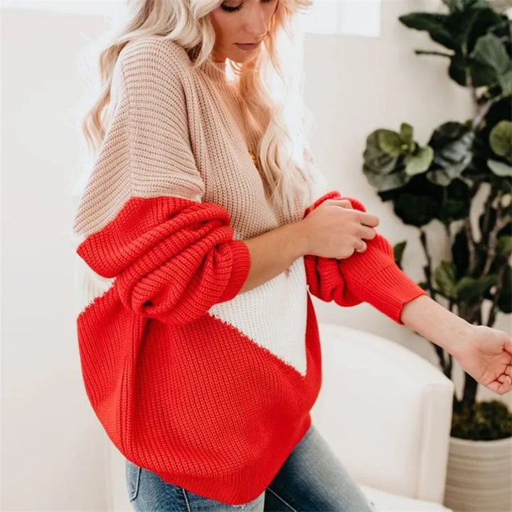 Elegant and stylish knitted jumper - CHARLOTTE Collection