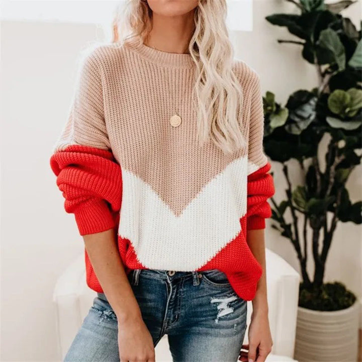 Elegant and stylish knitted jumper - CHARLOTTE Collection