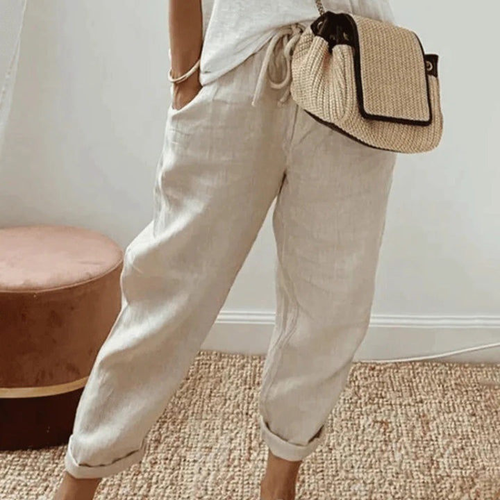 MARTINA - Ultimate Comfort trousers with elasticated hem for maximum comfort