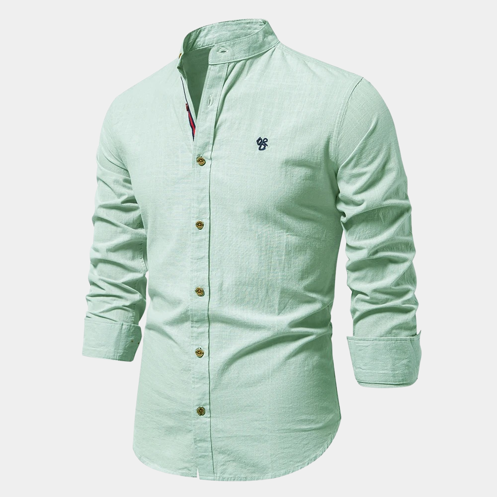Stylish men's Benjamin shirt with smart button-down closure