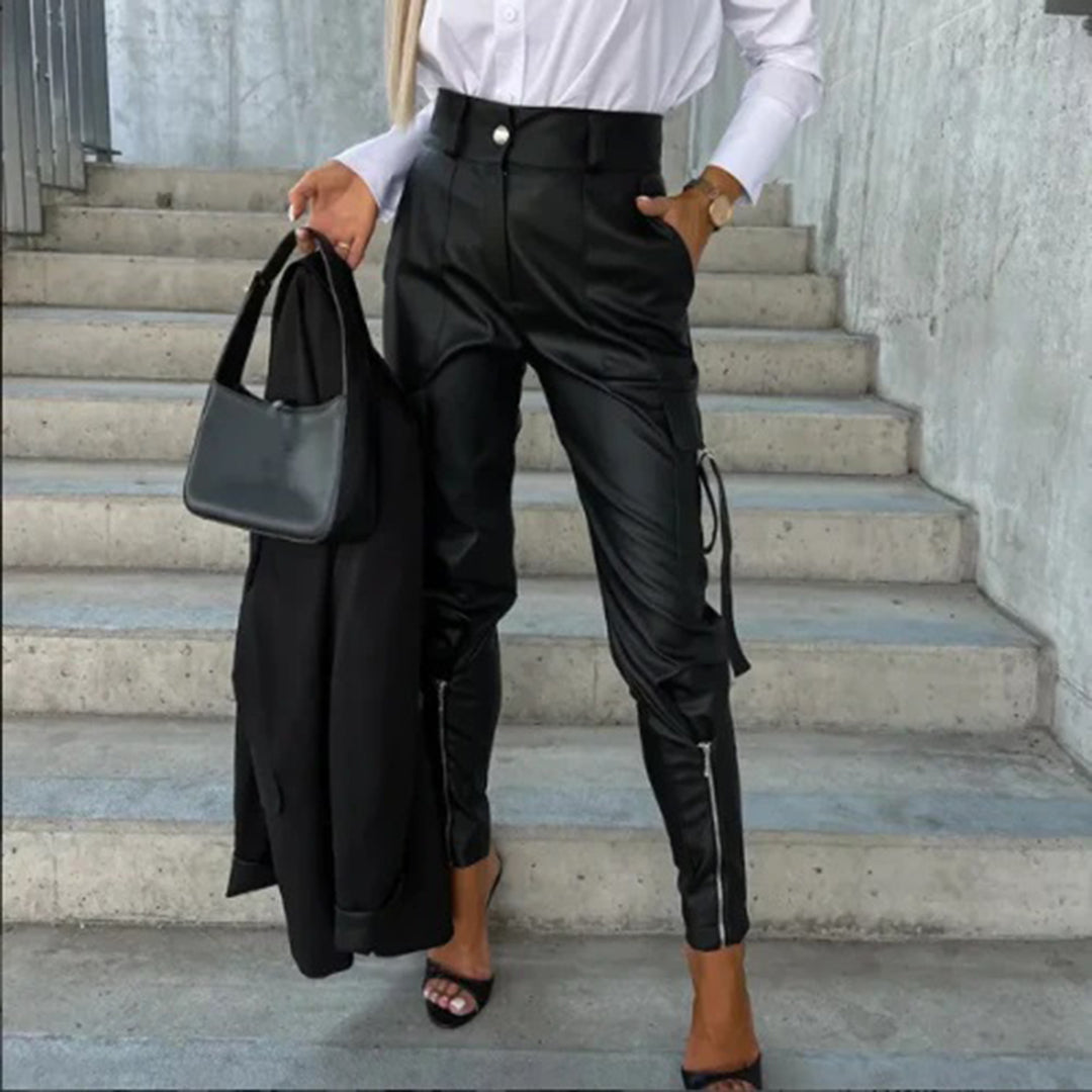 ELENA - Elegant cargo trousers to add style and class to your look