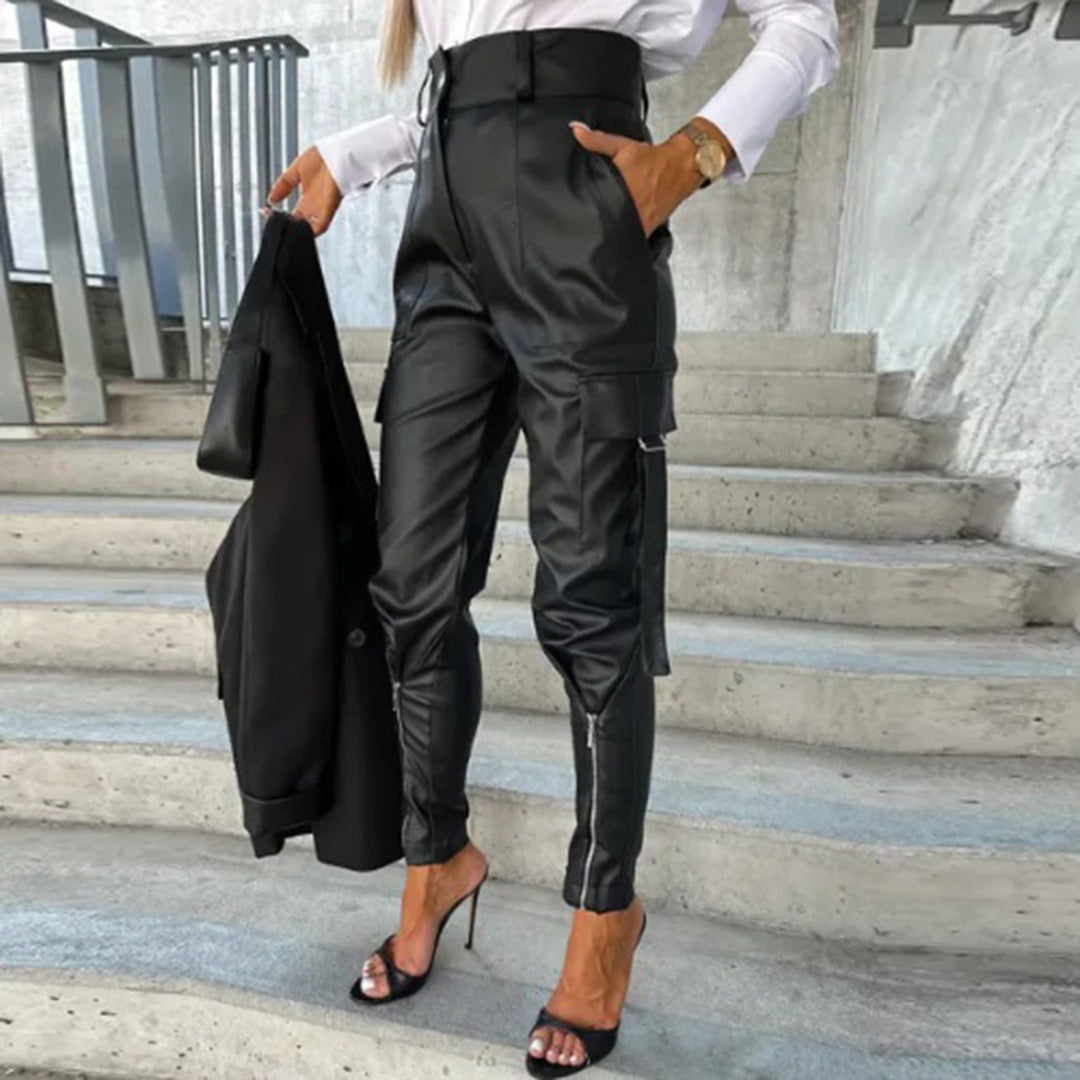 ELENA - Elegant cargo trousers to add style and class to your look