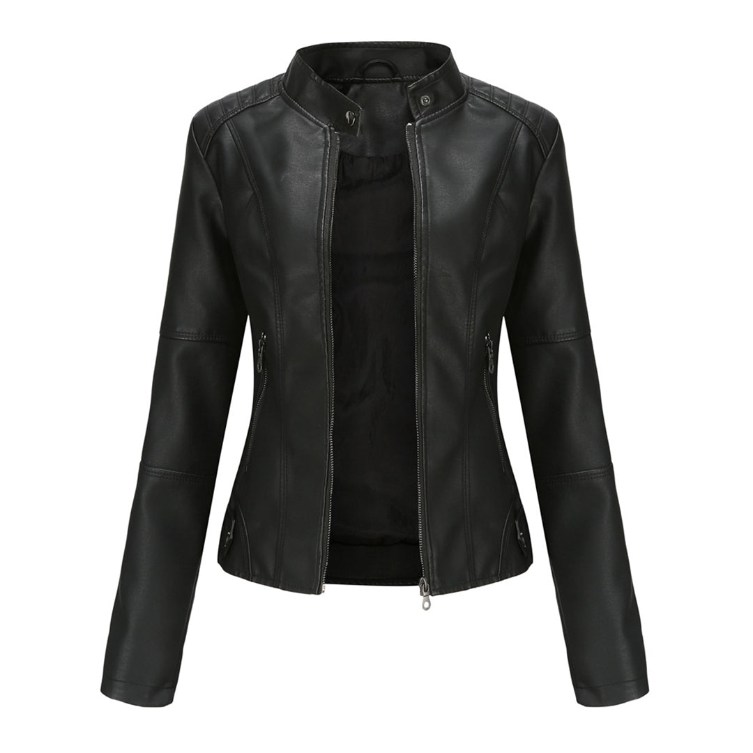 MILENA leather jacket: the perfect combination of elegance and style at your fingertips!