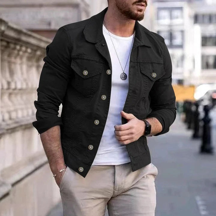 Stylish and elegant spring jacket for men - BAPTISTE