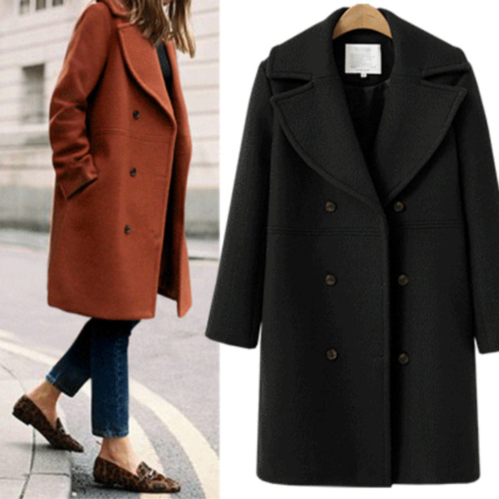 Stylish and warm winter coat for women - LESIA