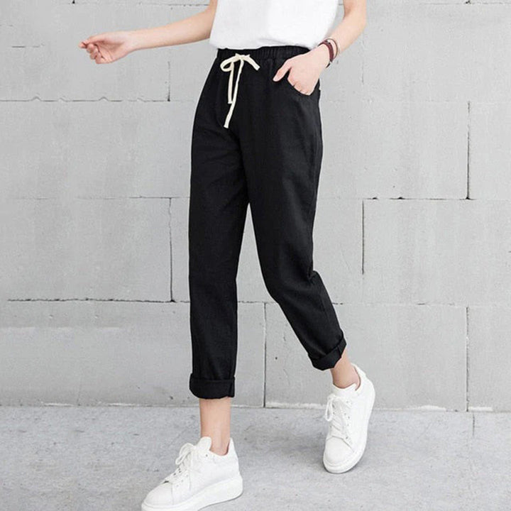 RONJA - Elegant and comfortable trousers for women in luxury