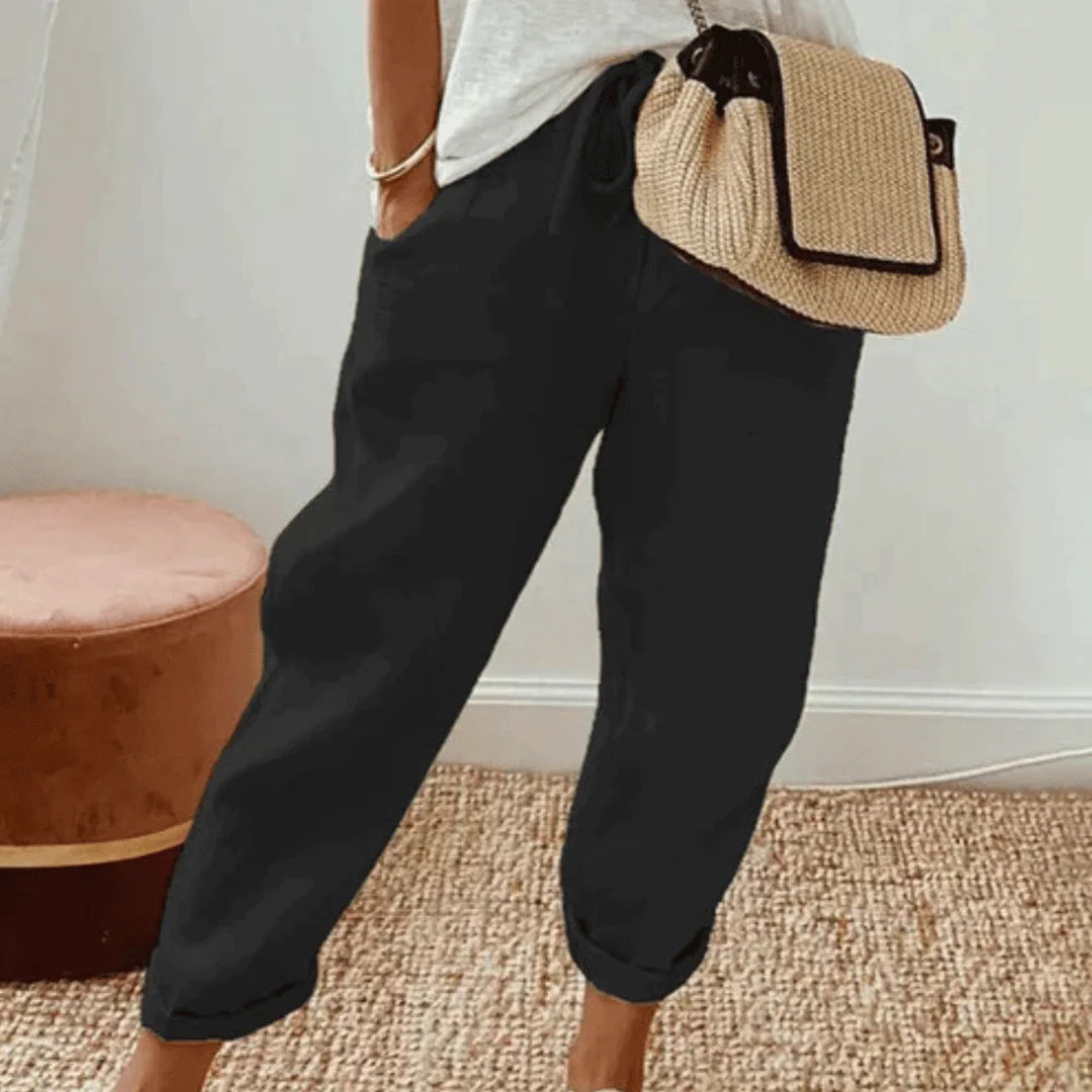 MARTINA - Ultimate Comfort trousers with elasticated hem for maximum comfort