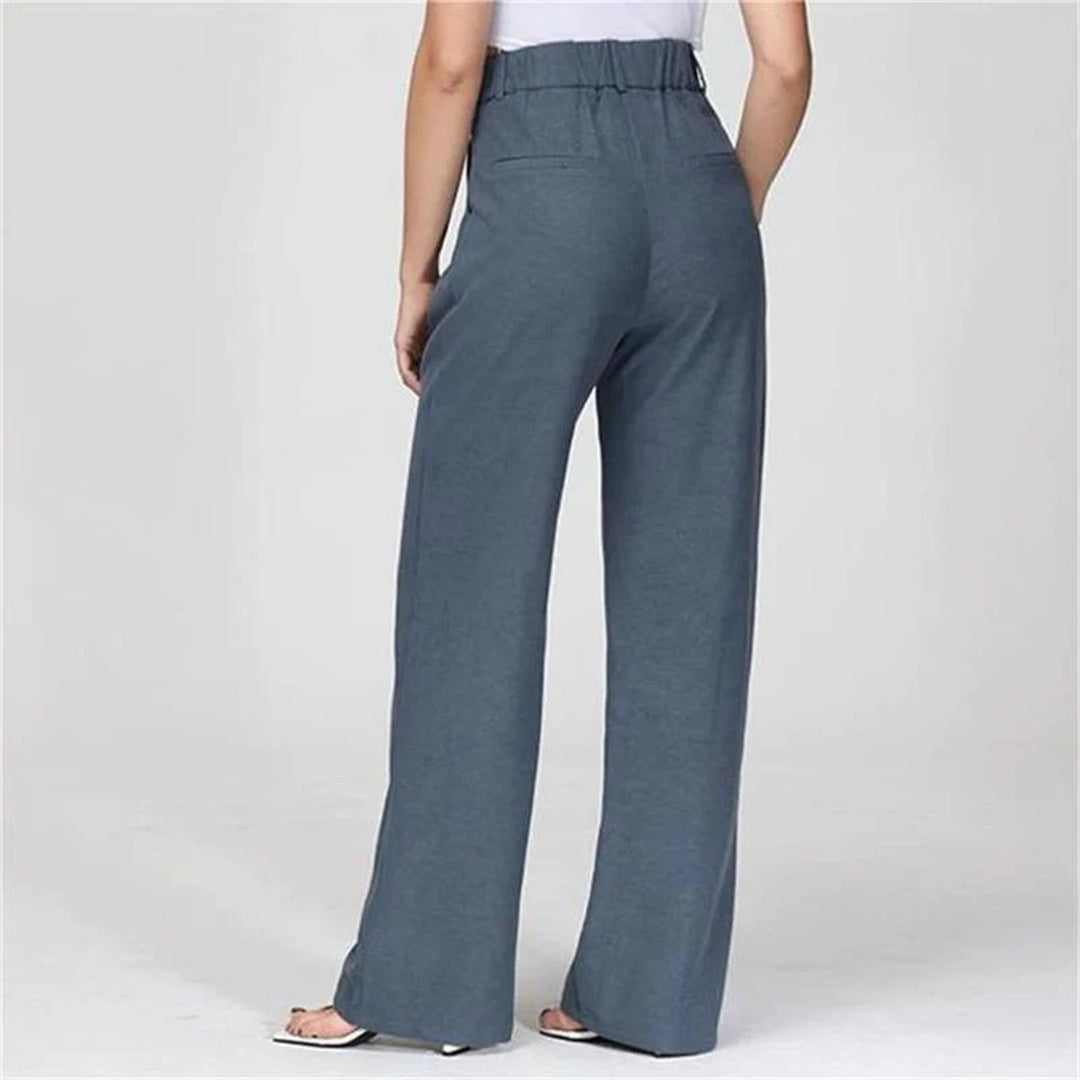 CELINA - Stylish high-waisted trousers with a perfect fit