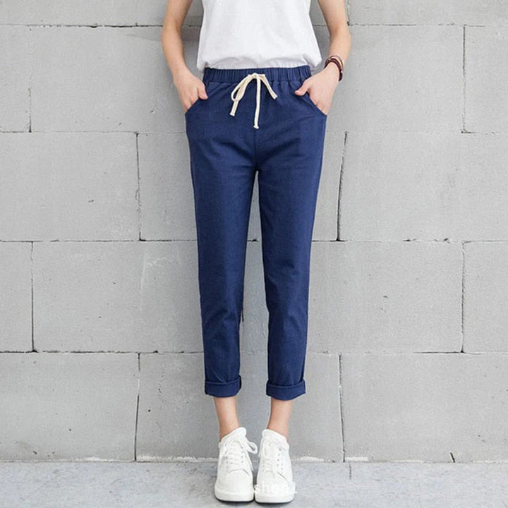 RONJA - Elegant and comfortable trousers for women in luxury