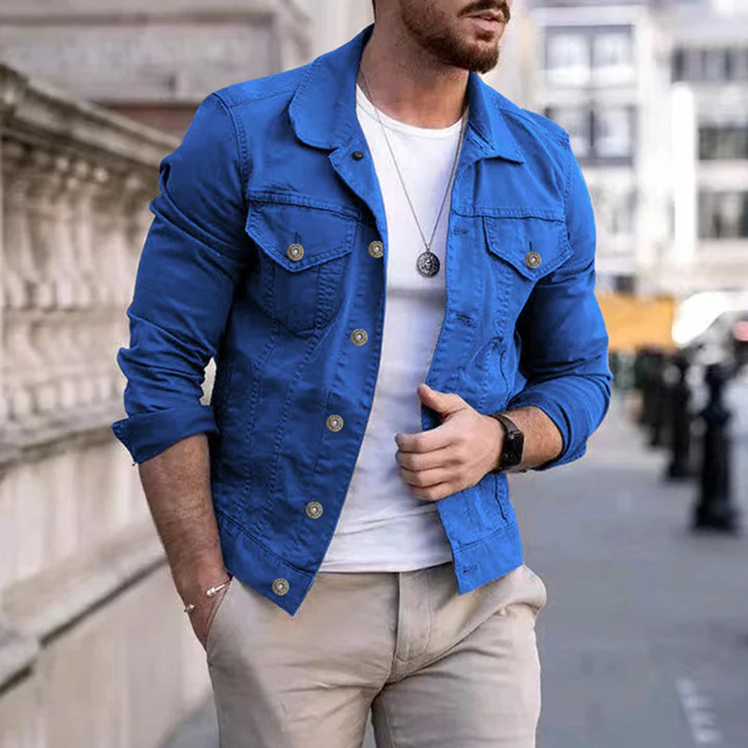 Stylish and elegant spring jacket for men - BAPTISTE