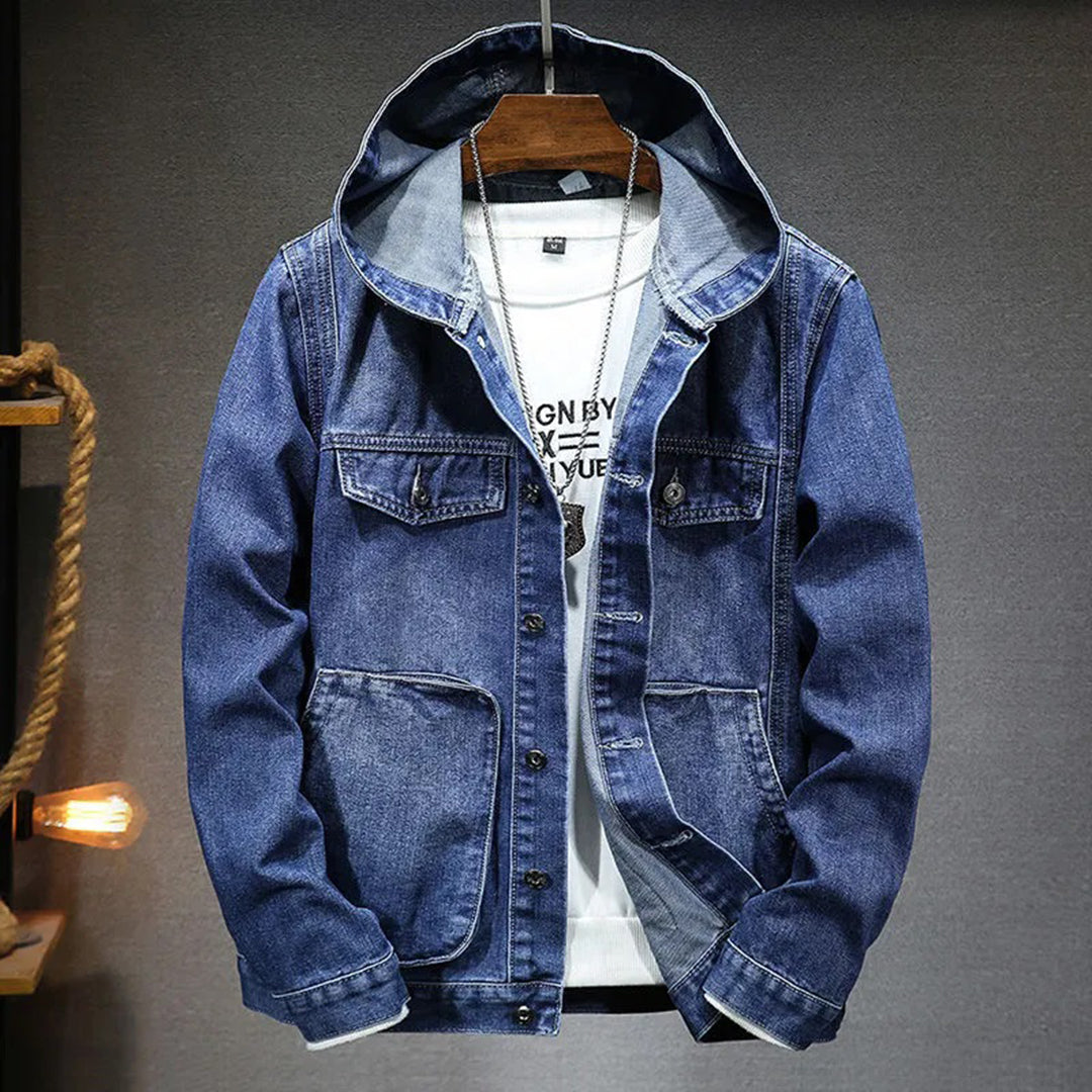 Men's stylish hooded jacket - Eddie
