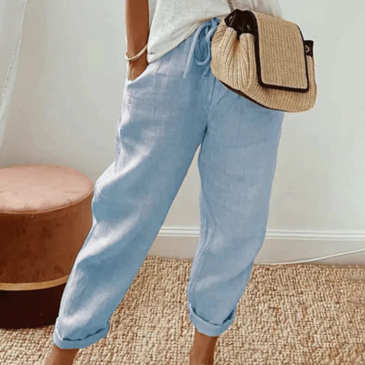 MARTINA - Ultimate Comfort trousers with elasticated hem for maximum comfort
