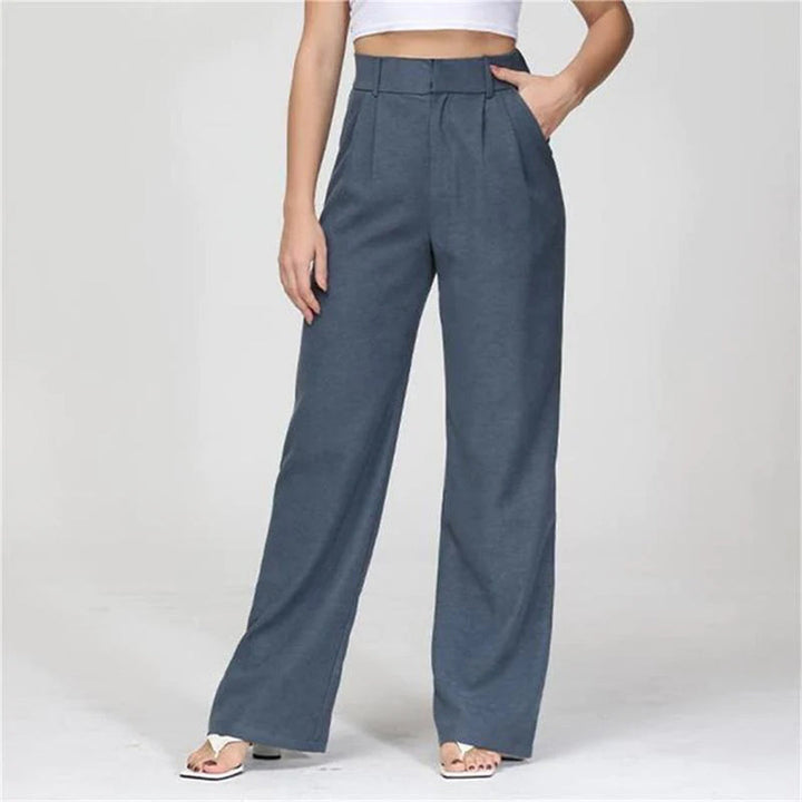 CELINA - Stylish high-waisted trousers with a perfect fit