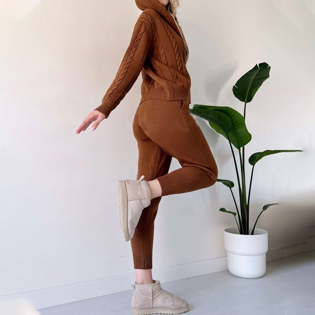 Stylish and elegant set: fashionable jacket and trousers MANAHIL