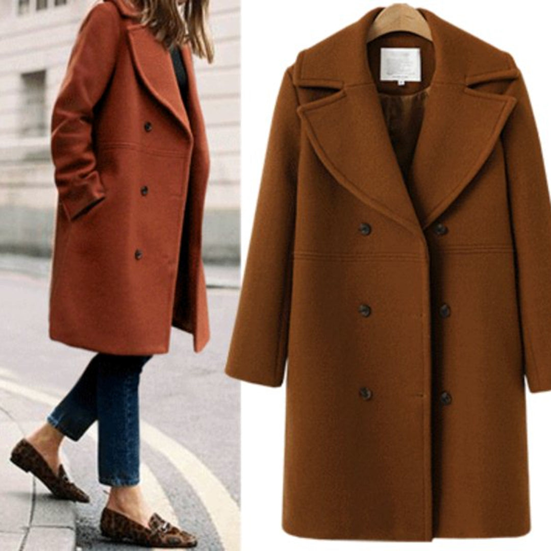 Stylish and warm winter coat for women - LESIA
