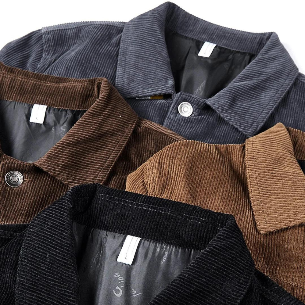 AARO - Elegant, soft corduroy jacket for exceptional comfort
