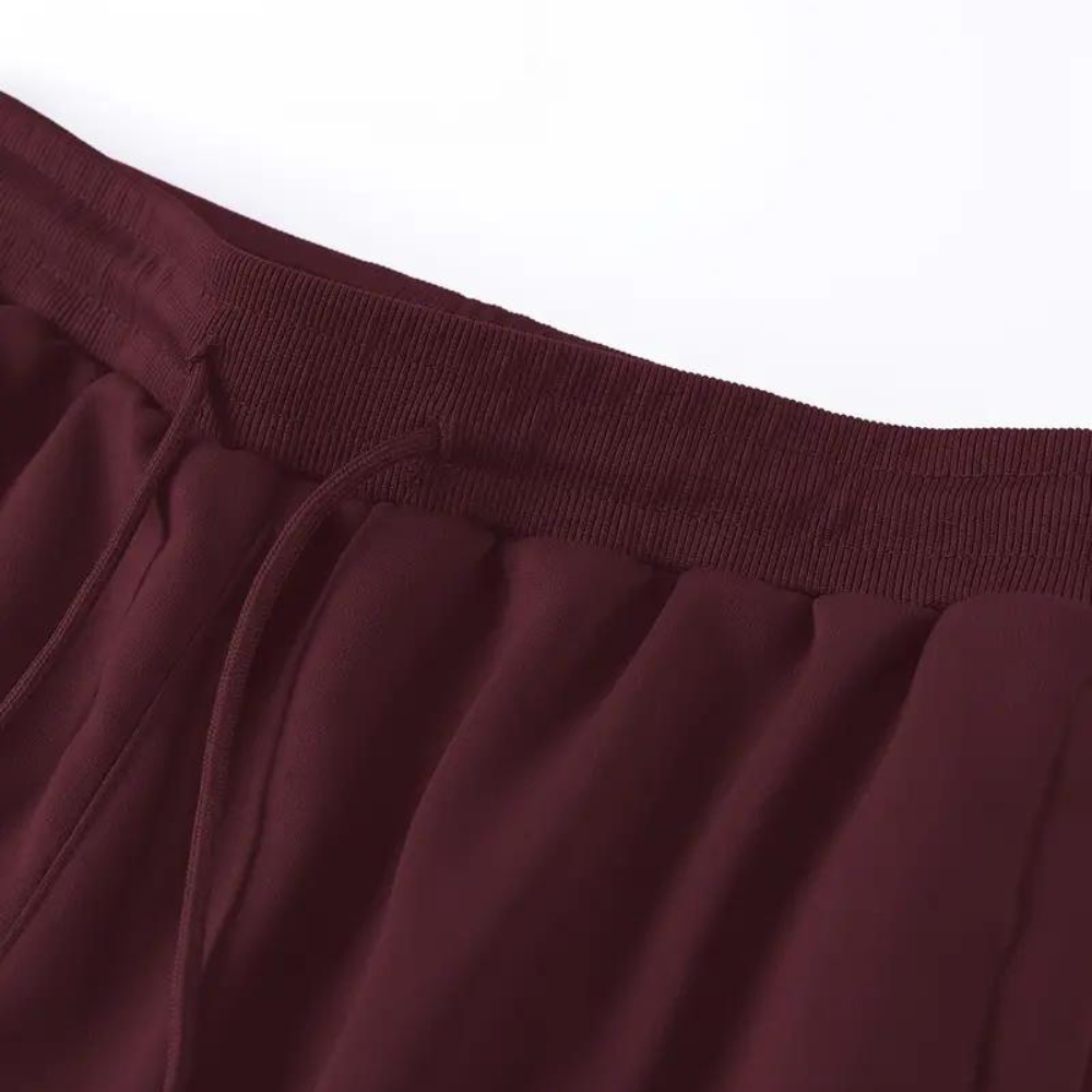 EETU - Classic, elegant running trousers with adjustable hem